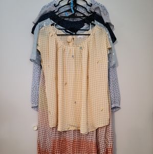 Lauren Conrad Blouses Set of 6 XL,XXL,1X